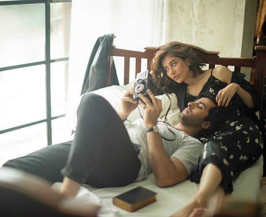WOW 360|Syra Yousuf & Sheheryar Munawar’s Sizzling Chemistry in a Photoshoot has Twitter Talking