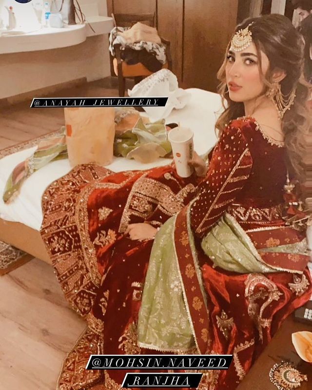 WOW 360|Naimal Khawar Khan's Looks for Her Sister's Mayoun & Dholki are a Treat to Watch