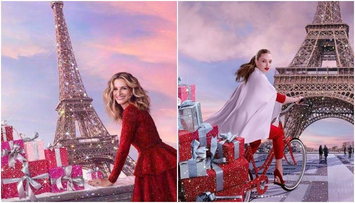 WOW 360|Sara Shakeel X Lancome: Pakistani Artist Partners with Beauty Brand for Christmas Campaign Starring Julia Roberts & Amanda Seyfried