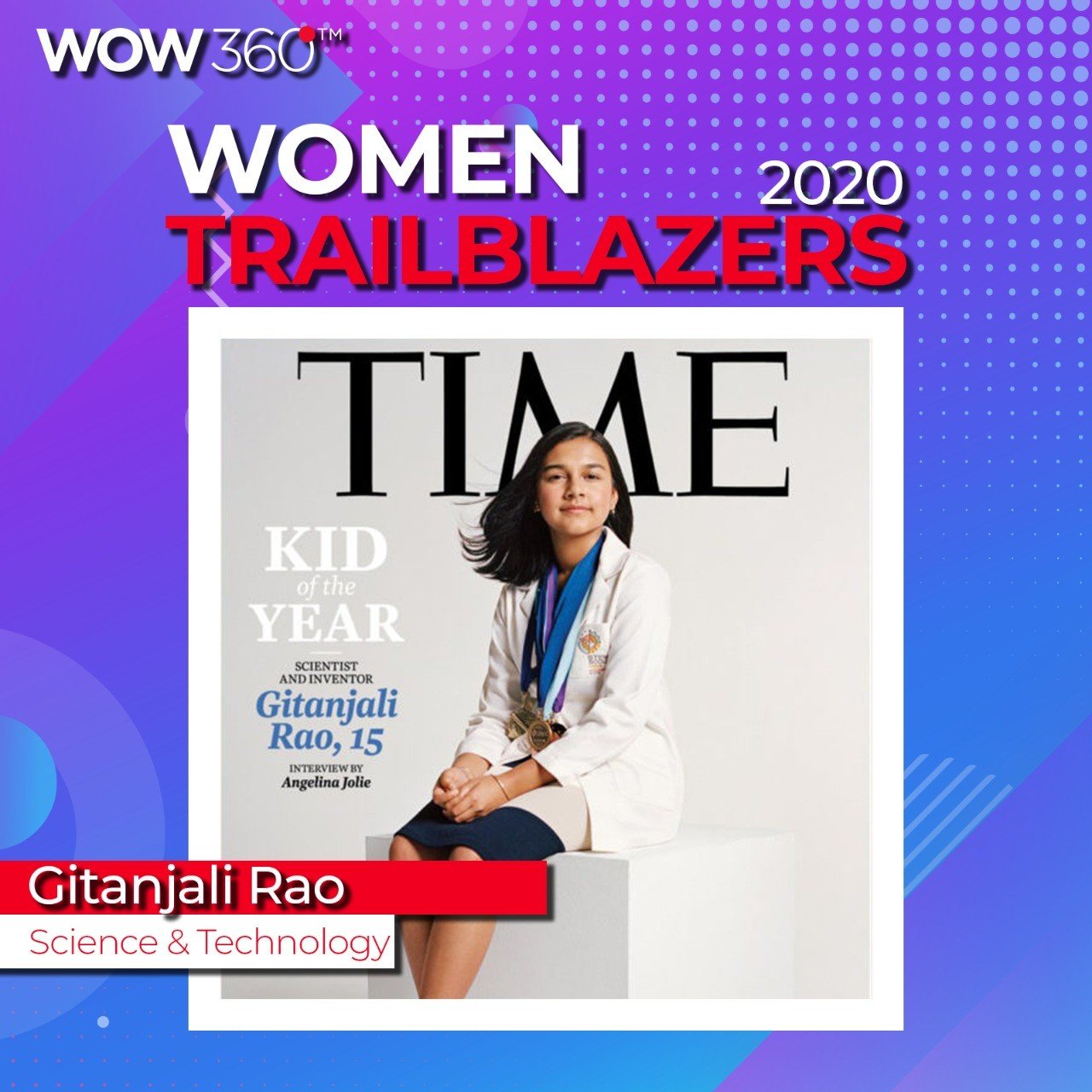 WOW 360|WOW360 Trailblazer's List for Women Achievers 2020