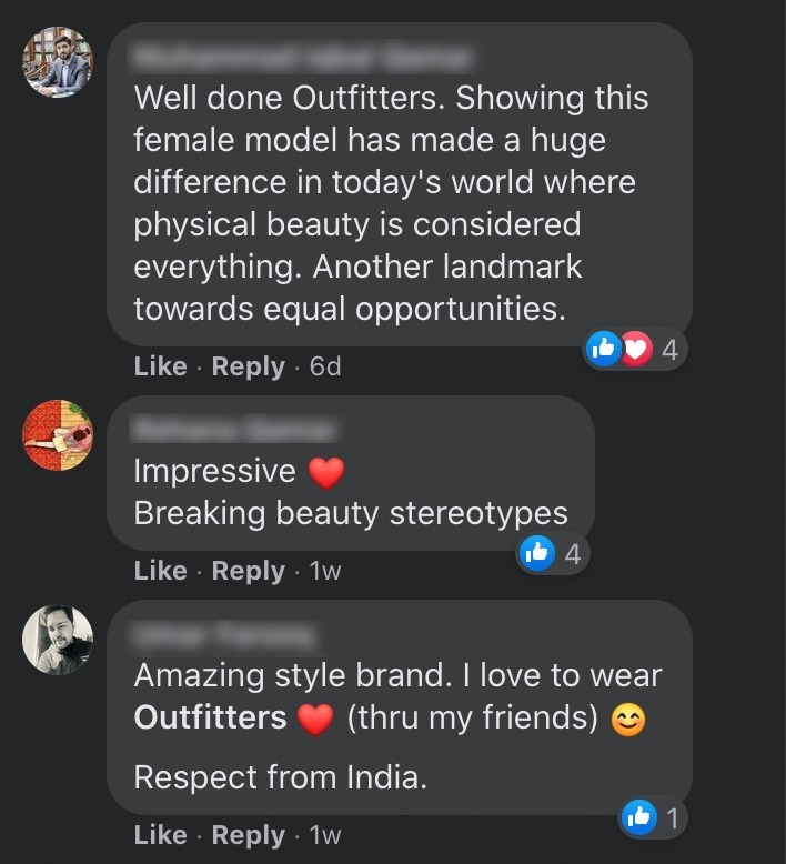 WOW 360|Outfitters Better Together F/W ‘21 Collection Featuring Model with Vitiligo Receives Praise For Promoting Inclusivity