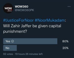 WOW 360|VERDICT : Zahir Jaffer Sentenced to Death by Session Court in Noor Mukadam Case